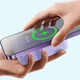 Портативний зарядний пристрій Power Bank Baseus Magnetic Mini OS 20W c БЗП 10000 mAh (PPCX110105) Purple - изображение 7