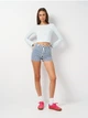 Шорты джинсовые женские Sinsay YD019-MLC 42 Разноцветные (5903509337491) - изображение 3