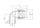 Коліно UNIDELTA з ВР Ø32x1¼'' PN16 PP-B - изображение 2