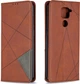 Чехол книжка SHLab Prisma Xiaomi Redmi Note 9 Brown (36335-30) - изображение 2
