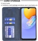 Чехол книжка SHLab Prisma Vivo Y21 Blue (36299-28) - изображение 2
