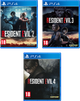Набор Игра Sony PlayStation 4 Resident Evil 4 Remake Русская Озвучка + Resident Evil 2 Remake Русские Субтитры + Resident Evil 3 - изображение 1