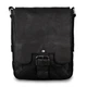 Чоловіча шкіряна сумка через плече Ashwood 8341 Black (Чорний) - зображення 1
