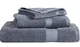 Полотенце хлопковое Tommy Hilfiger банное 76х138 см Modern American Solid Cotton Bath Towel Графит (46249755240) - изображение 4