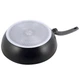Сотейник Kamille KM-4136 из алюминия 28см с антипригарным покрытием PTFE с ручкой из бакелита для индукции и газа черный (33-84-4136) - изображение 3