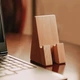 Деревянная подставка для телефона «Natural» - изображение 7
