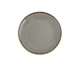 Тарілка дрібна кругла Porland Dark Grey порцелянова 240мм 187624/DG - зображення 1