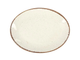 Тарелка мелкая овальная Beige фарфоровая Porland 310мм 112131/B - изображение 2