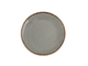 Тарелка мелкая круглая Porland Dark Grey фарфоровая 180 мм 187618/DG - зображення 3