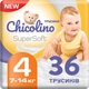 Подгузники-трусики Chicolino Super Soft 4 36 шт (4823098414445) - изображение 1