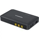 Источник бесперебойного питания для роутеров Marsriva KP1Ultra DC UPS 240VAC 4хDC+USB OUT 2x5V/9V/2x12V2.5A 30W 16000Ah Li-Pol Black - изображение 1