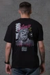 Чоловіча Оверсайз Футболка З Принтом Without Feelings 2XL/3XL Black - изображение 3