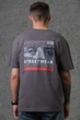 Чоловіча Оверсайз Футболка З Принтом Without Streetwear 2XL/3XL Dark Gray - зображення 3