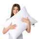 Подушка IDEIA 60*60 - Comfort Standart с молнией белая - изображение 5