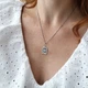 Серебряная икона ладанка Св. Миколай серебро 925 пробы Черненное 3313ч 1.90г - изображение 2
