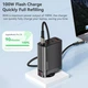 Зарядное устройство Toocki 100W GaN P100BD12C2A0 - 4 порта 2C+2A черное евро вилка - изображение 2