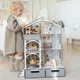 Кукольный домик NestWood Смарт Хаус с лифтом и ящиками для ЛОЛ с мебелью Eco (kdl011oe) - изображение 5