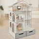 Кукольный домик NestWood Смарт Хаус с лифтом и ящиками для ЛОЛ с мебелью Eco (kdl011oe) - изображение 11