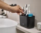 Органайзер для зубных щеток Joseph Joseph EasyStore Matt Black 8,6х17,1х12,8 см (70599) - изображение 2