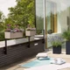 Вазон Lechuza Balconera Stone 80 Кварцевый Белый (15667 / 4008789156679) - изображение 6