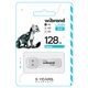 USB флеш накопичувач пластиковий брелок з ковпачком Flash Wibrand WI3.2/MA128P10W USB 3.2 Gen1 Marten 128GB White - зображення 2