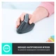 Мышь беспроводная Logitech MX Vertical Черная(910-005448GRP) 231161 - изображение 2