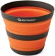 Чашка складная Sea to Summit Frontier UL Collapsible Cup Чорний-Помаранчевий - изображение 1