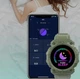 Чоловічий спортивний смарт-годинник FD68S водонепроникний з Bluetooth 4.0 і зарядкою від USB, зелені (86732837) - зображення 4