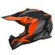 Мотошолом NOX N633 Fusion Black/Orange, XXL - зображення 1