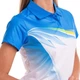 Форма волейбольная женская Zelart 3802 размер 2XL рост 165-170 см White-Blue-Black - изображение 5