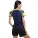 Форма волейбольная женская Zelart 1808B размер 3XL рост 170-175 см Deep Blue-Green-Black - изображение 2