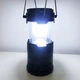 Светодиодный Мощный фонарь для кемпинга 5800T (6+1 LED) Black / Солнечная батарея / функция Powerbank / для рыбалки - изображение 7