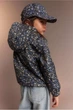Куртка-ветровка синяя цветочный принт H&M 110-116см (400097773) - изображение 3