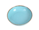Глибокий салатник круглий Turquoise Porland порцеляна 835 мл 22 см 368122/T - зображення 1