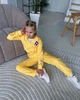 Дитячий костюм для дівчинки (кофта на блискавці+штани) Носи своє 116 Жовтий p-8331 (p-8331-148751) - изображение 5