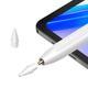 Стілус Baseus Stylus Smooth Writing Stylus з LED Indicators Active White - зображення 2