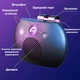 Беспроводная громкая связь / динамик S11 для автомобиля, Bluetooth-гарнитура для машины на солнцезащитный козырек, черный "G" (86784299) - изображение 5