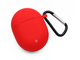 Чохол-накладка DK Silicone Candy Friendly з карабіном для Google Pixel Buds 2 (red) - зображення 3