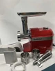 М'ясорубка електрична Rainberg RB-2270 3800 Вт з насадкою для томатів червона - зображення 4