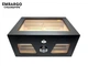 Х'юмідор для зберігання 100 сигар Black Matte Cedar Wood - изображение 1