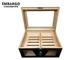 Х'юмідор для зберігання 100 сигар Black Matte Cedar Wood - изображение 3