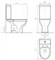 Унітаз-компакт KOLLER POOL Edge New EDPR-0615-RW з бачком і з сидінням Soft Close дюропласт - зображення 3