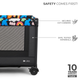 Ліжко-манеж Kinderkraft Joy 2 Happy Shapes (KLJOY02HAP00000) (5902533925599) - зображення 8