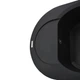 Мойка для кухни GLOBUS LUX гранитная MORAINE 600x470мм овальная врезная без сифона черная 000022429 - изображение 4