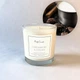 Ароматична свічка з ароматом Black cardamom & cream (кардамон та вершки) 250 мл в склі з бавовняним гнотом (Sono) - зображення 1