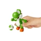 Ігрова фігурка з артикуляцією SUPER MARIO - ЗЕЛЕНИЙ ЙОШІ (10 cm, з аксес.) - изображение 3