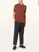 Чоловіче поло Fred Perry Twin Tipped Shirt Коричневий розмір L - зображення 3