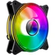 Кулер для корпуса GameMax FN-12Rainbow-Q-Infinity ARGB-подсветка 120мм Черный / Кулер для пк - изображение 3