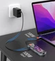 Док-станция TOTU 8-в-1 типа C с портом 4K HDMI, Ethernet, 100 Вт PD USB-C Power Delivery, 2хUSB 3.0, 1хUSB 2.0, SD/TF, для MacBook и других ноутбуков - изображение 4
