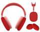 Чохол-накладка DK Silicone Candy Friendly для Apple AirPods Max 1 / 2 (red) - зображення 1